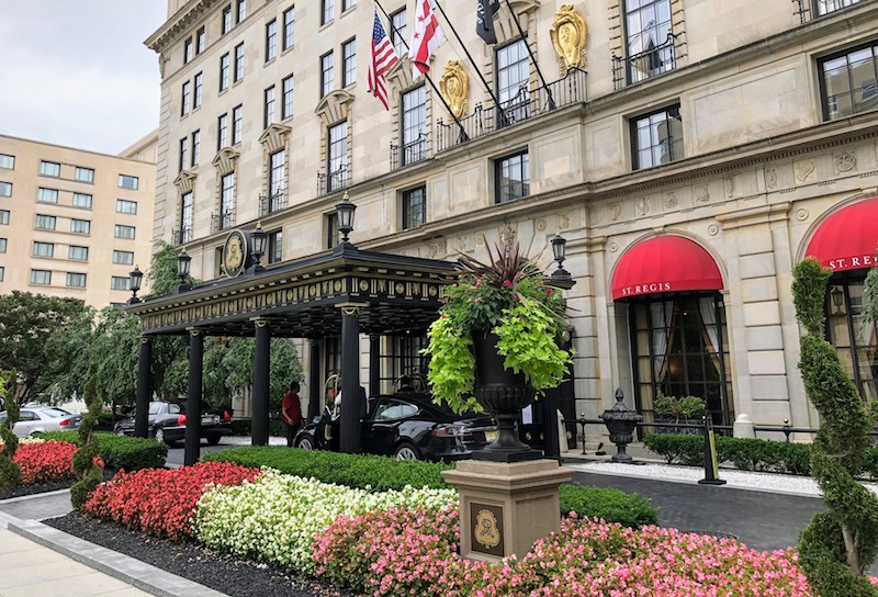 st regis washington dc platinum